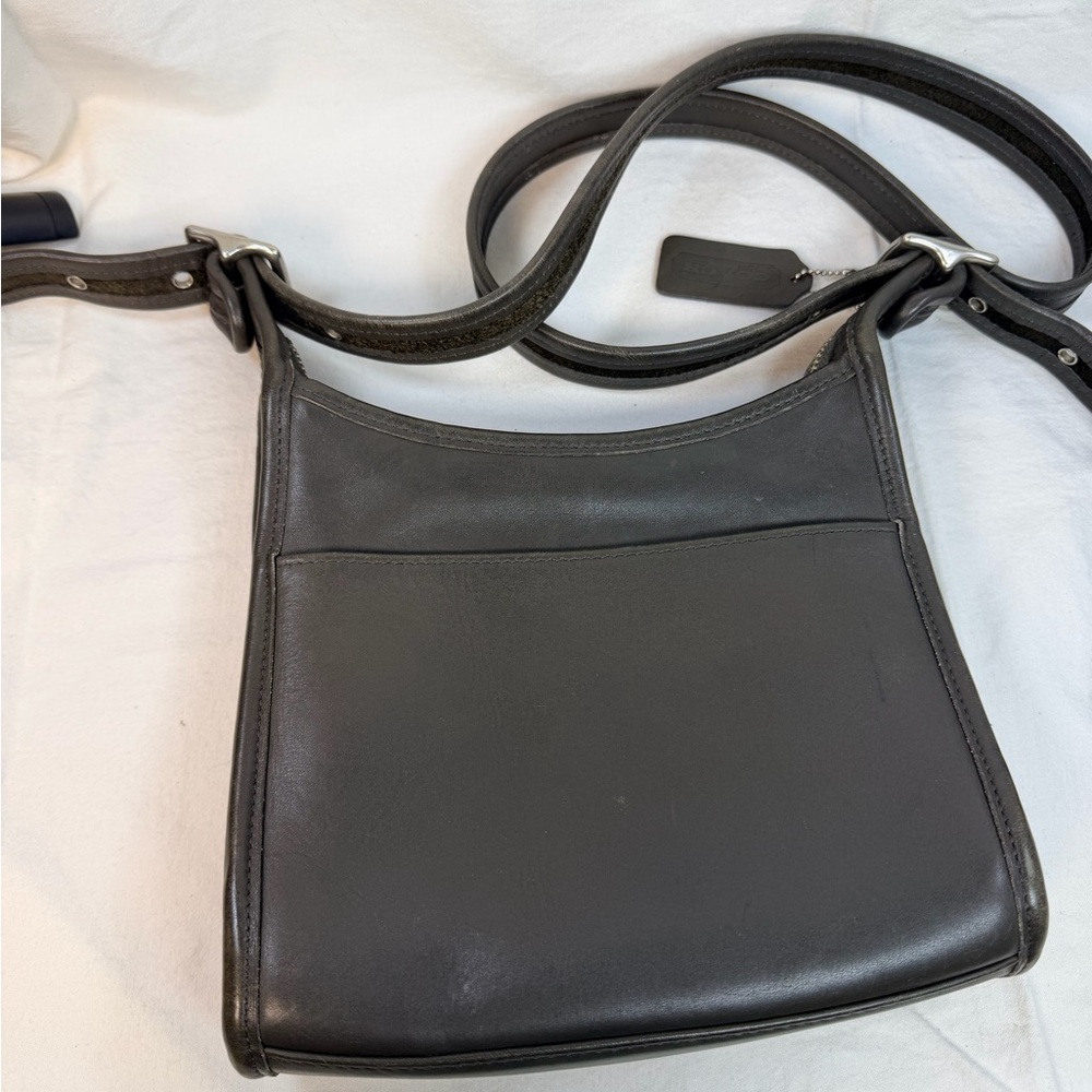 Coach Vintage Legacy Small Zip F9N 9997 Gray Silver Hardware original Hangtag - Picture 5 of 16